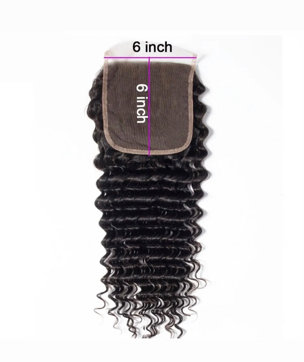 6X6 HD Lace Closure 100% Real Thin Film HD Invisible Lace