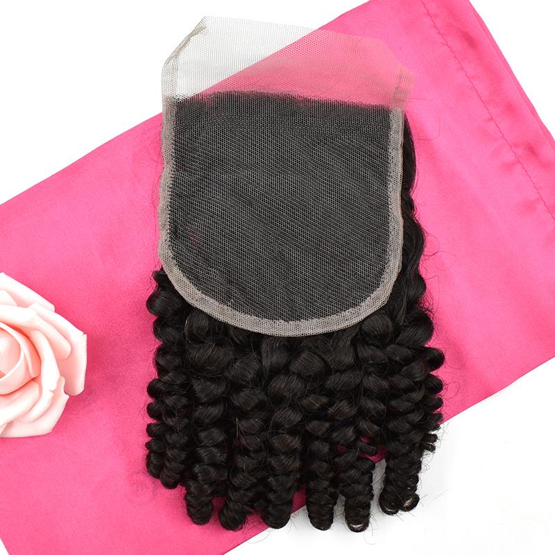 4x4 Transparent Lace Closure Soft Comfortable Thin