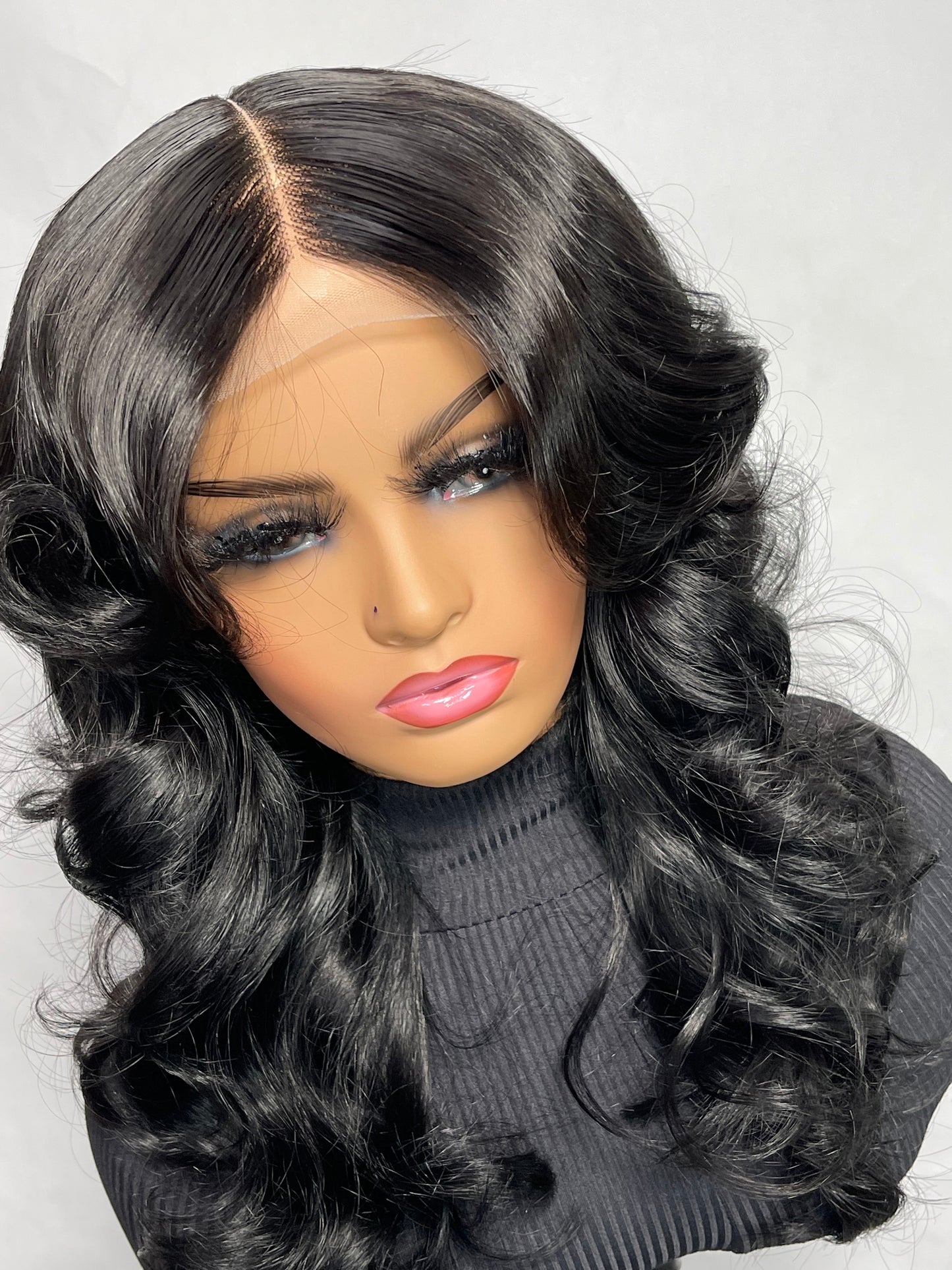 20" HD 5-5 Closure Wig >>>>Ready To Wear<<<<     Custom Unit